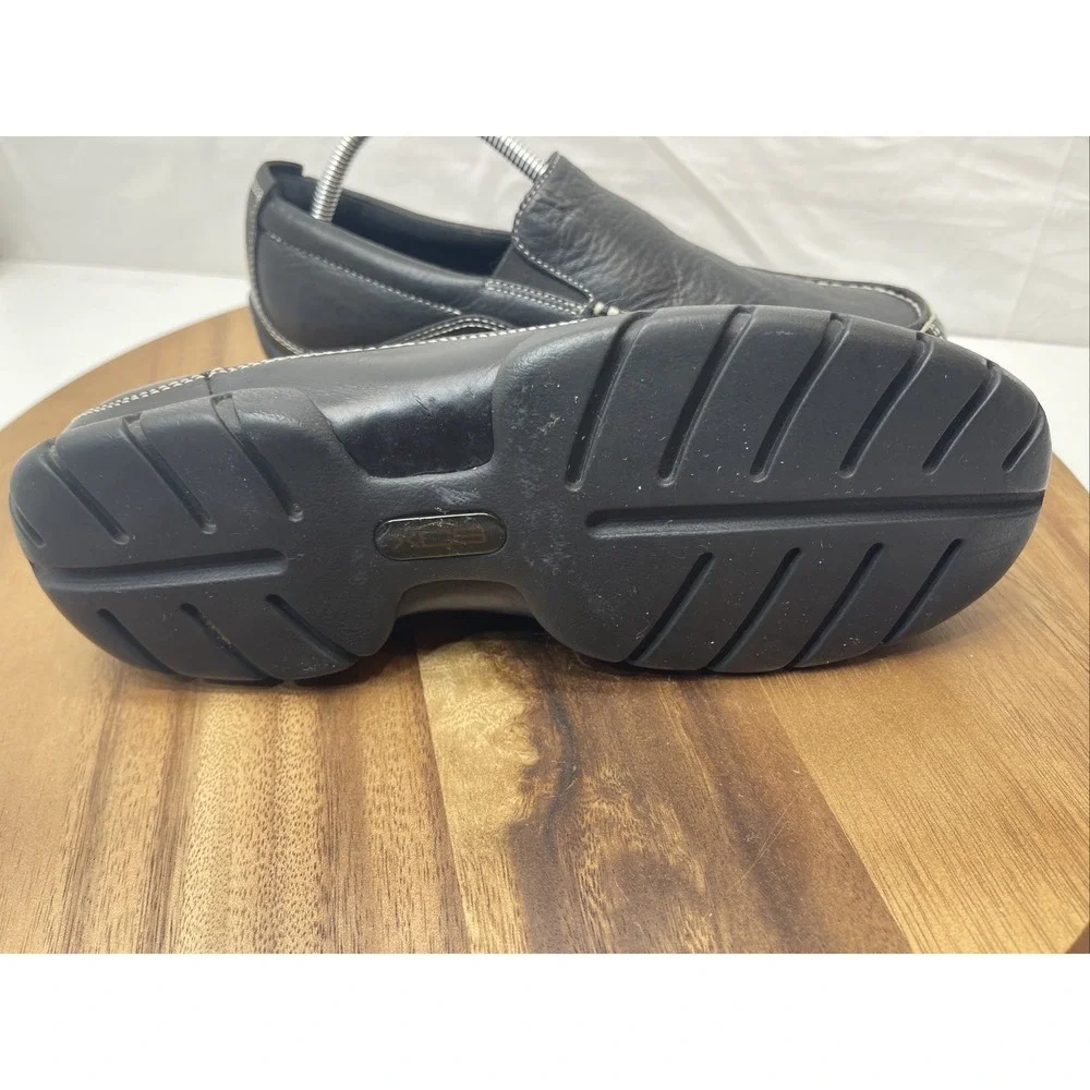 Rockport XCS‎ Mens Shoes 9.5 M Casual Slip on Lightweight Loafer Leather Black